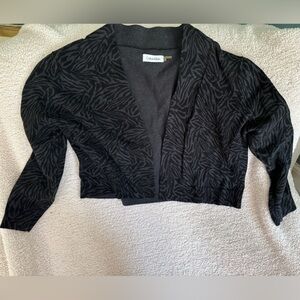 Calvin Klein Zebra shrug large